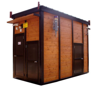 後面(男女トイレ側)