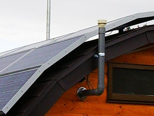 尿タンク専用排気筒