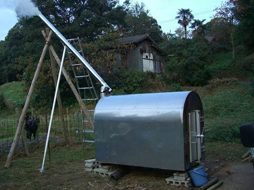 炭焼窯 (ウッドリサイクラー)